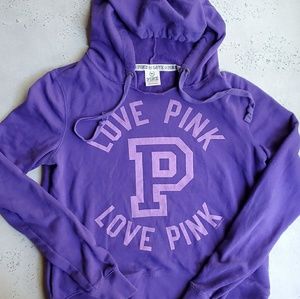 Victoria's Secret Pink Hoodie - purple, xs